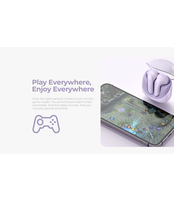 هندزفری بلوتوثی هویت مدرن بادز مدل Havit Modern Buds True Wireless TW974