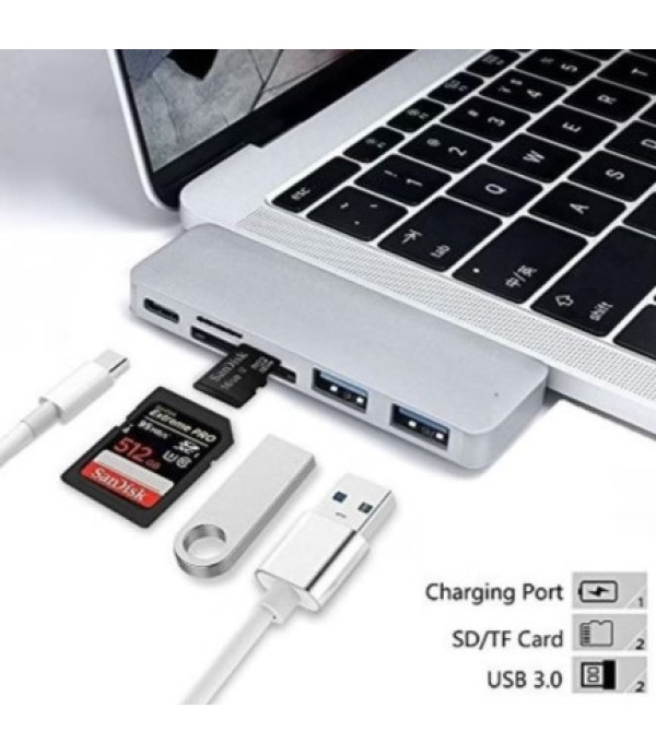 هاب USB تایپ سی مک بوک و لپ تاپ