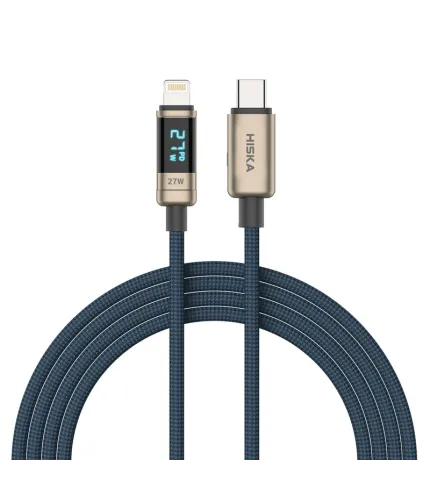 کابل شارژ USB-C به لایتنینگ هیسکا مدل LX-20CL طول 1 متر