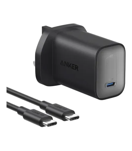 شارژر دیواری انکر 100 وات توربو شارژ تایپ سی به همراه کابل مدل Anker 100W USB-C Wall charger B2679