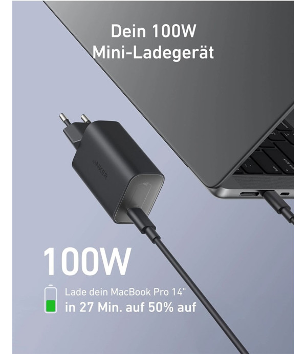 شارژر دیواری انکر Anker 100W USB-C Charger 3 Port مدل B2679
