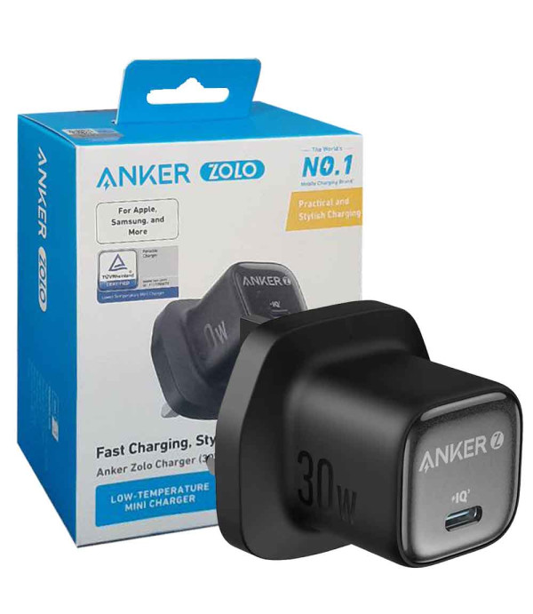 شارژر ۳۰ واتی انکر Anker Zolo USB-C Charger 30W مدل A2698