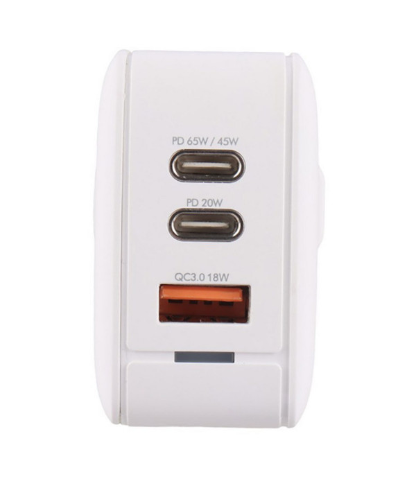 شارژر دیواری تایپ سی و یو اس بی 65 وات پرووان مدل Proone PWC565 65W Wall charger