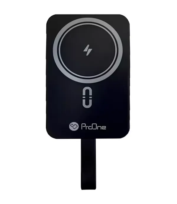 پاور بانک وایرلس مگنتی 20 وات 10000 با کابل تایپ سی پرووان ProOne PPB5118 Portable Wireless Power Bank 10000mAh