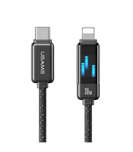 کابل شارژ و تبدیل USB-C به لایتنینگ یوسمز مدل SJ743 طول 1.2 متر