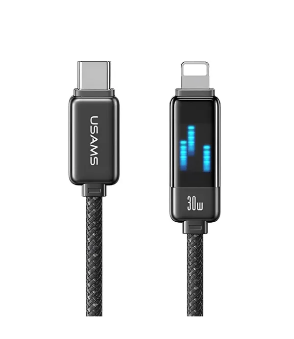 کابل شارژ و تبدیل USB-C به لایتنینگ یوسمز مدل SJ743 طول 1.2 متر