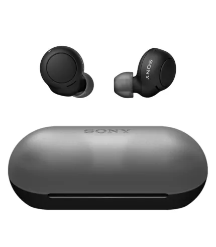 هدفون بلوتوثی سونی مدل WF-C500 دو گوشی، با رابط بلوتوث، مناسب برای کاربری عمومی