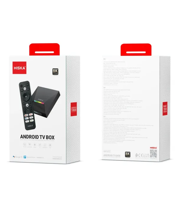 اندروید باکس هیسکا مدل HISKA BOX A12