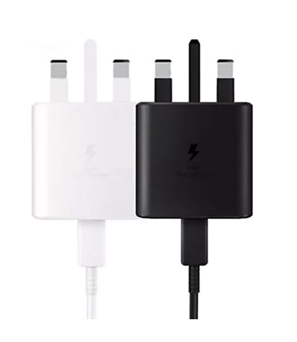 شارژر دیواری 45 وات سامسونگ مدل EP-TA845 به همراه کابل تبدیل USB-C