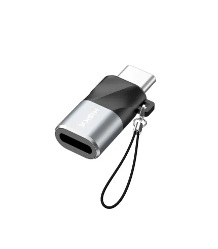 مبدل OTG لایتنینگ به USB-C هیسکا مدل H8
