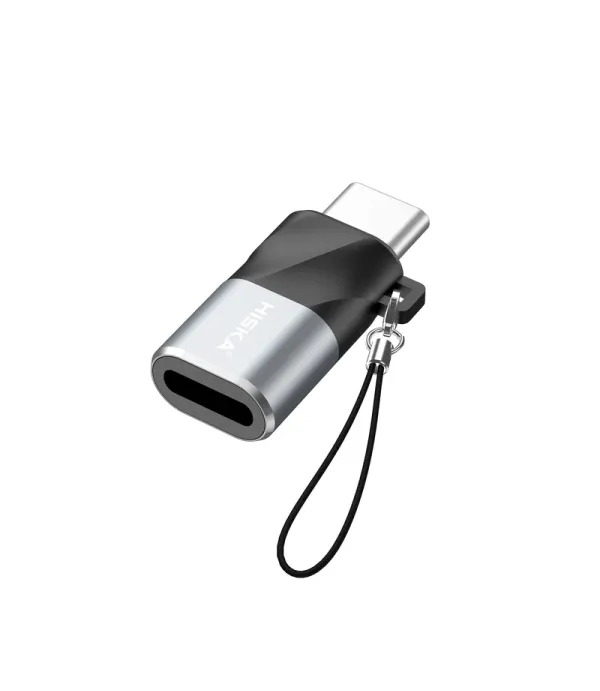 مبدل OTG لایتنینگ به USB-C هیسکا مدل H8