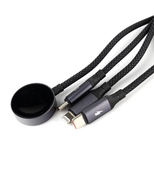 کابل تبدیل و شارژ USB-C به لایتنینگ / USB-C / WIRELESS هیسکا مدل LX-31 طول 1.2 متر
