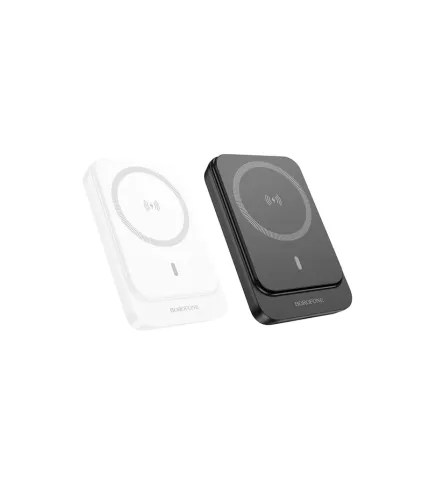 پاوربانک بروفون مدل BJ63A WIRELESS PD+QC3.0 20W ظرفیت 10000 میلی‌ آمپر ساعت