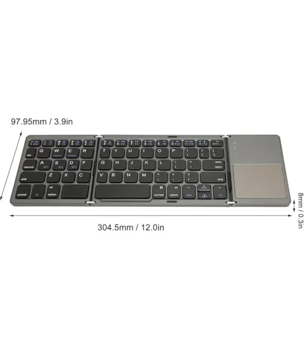 کیبورد بی سیم مدل B033 mini، سوییچ ممبران، Tenkeyless