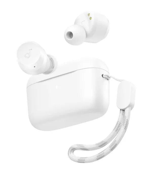 هدفون بلوتوثی انکر مدل Soundcore A20i دو گوشی، با رابط USB Type-C، مناسب برای کاربری عمومی