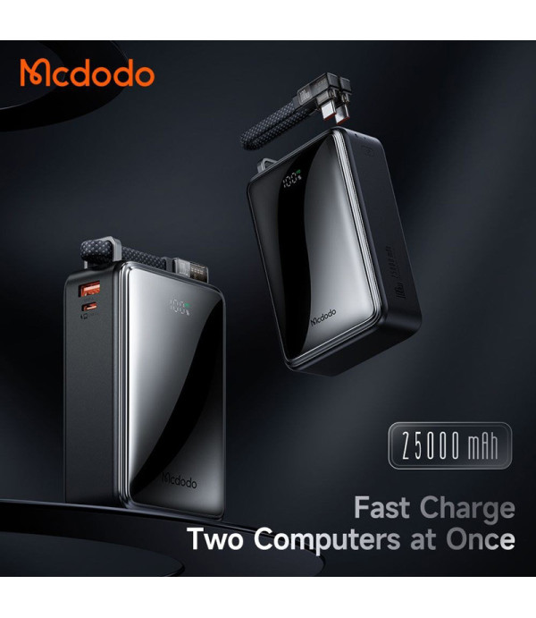 پاوربانک فست شارژ 25000 مک دودو Mcdodo MC-056 QC4.0 PD3.0 100W
