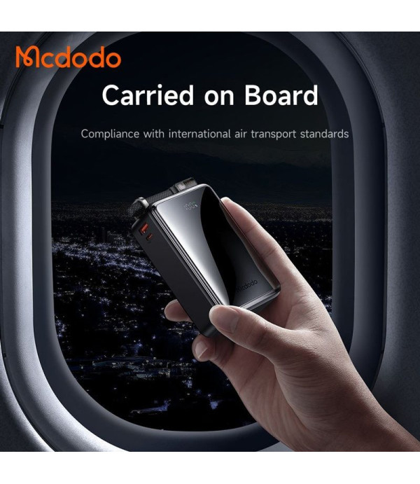 پاوربانک فست شارژ 25000 مک دودو Mcdodo MC-056 QC4.0 PD3.0 100W