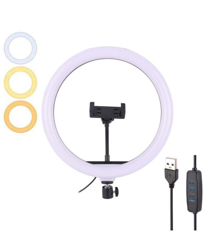 رینگ لایت 14 اینچ Ring Fill Light BD-360 با سه پایه 175 سانتی متری