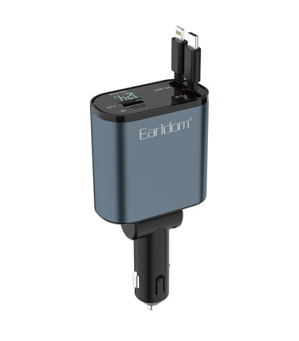 شارژر فندکی فست شارژ ارلدام Earldom ES-CC38 PD 3A 66W