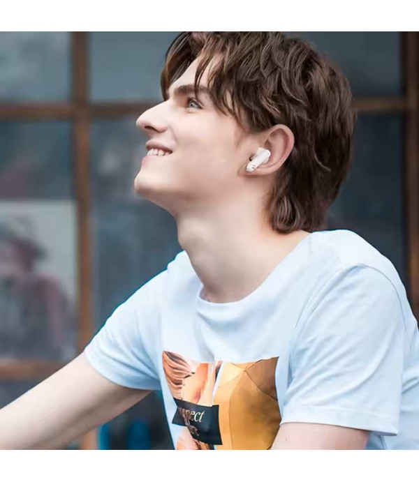 هندزفری بلوتوثی نسخه 5.4 نویز کنسلینگ، 33 ساعت پخش موسیقی کنترل لمسی هویت مدل Havit Bluetooth Earbuds with Single Mic ENC, Noise Cancelling Wireless Earphones with Touch Control TW982 Life 01T