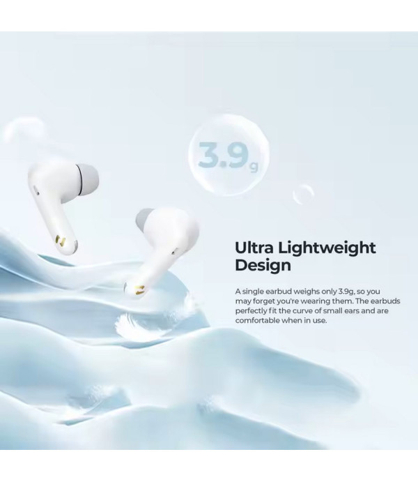 هندزفری بلوتوثی نسخه 5.4 نویز کنسلینگ، 33 ساعت پخش موسیقی کنترل لمسی هویت مدل Havit Bluetooth Earbuds with Single Mic ENC, Noise Cancelling Wireless Earphones with Touch Control TW982 Life 01T