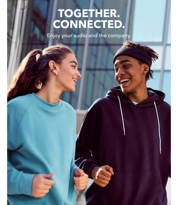 هندزفری بلوتوثی رو گوشی القایی مقاومت کامل در برابر آب انکر مدل Anker soundcore C30i Open-Ear Clip Earbuds with Secure Fit