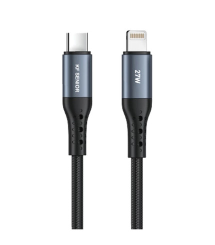 کابل تایپ سی به لایتنینگ کی اف سنیور مدل S89 طول 1.2 متر