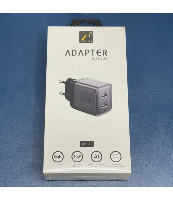 شارژر دیواری 40 وات کی اف-سنیور مدل AD-20