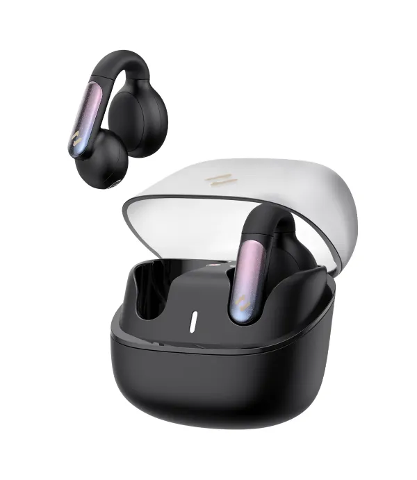 هندزفری بلوتوثی رو گوشی القایی نویز کنسلینگ ENC هویت مدل HAVIT OPENBUDS TW980 Open-Ear Clip Headphones Earbuds With Muse Design Award&IF Design Award