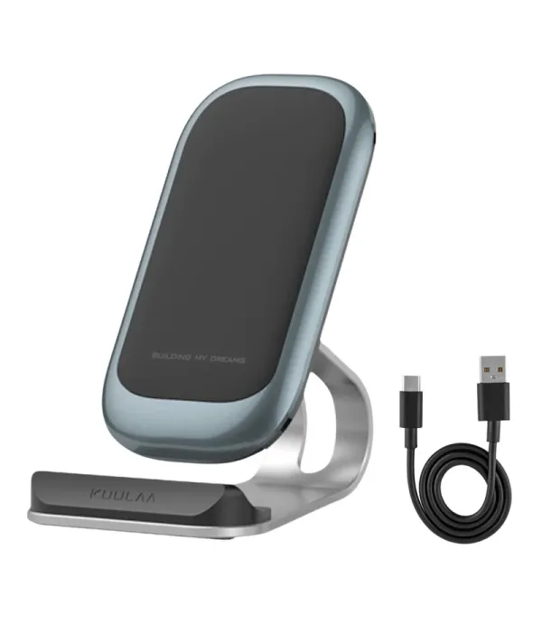 شارژر بی سیم (Wireless) و استند موبایل کولا (KUULAA) 15 وات مدل KL-ZJ01