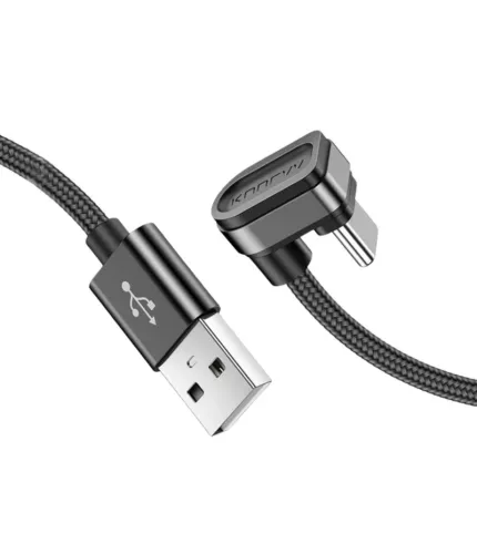 کابل شارژ و  تبدیل USB A به USB-C گیمینگ 180 درحه 20 وات کولا (KUULAA) مدل KL-X11 