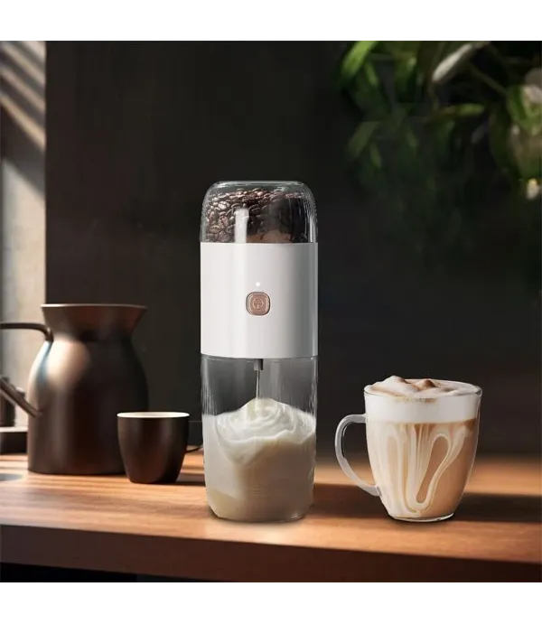 آسیاب و فوم ساز شیر لپرسو مدل LePresso 2 in 1 Coffee Grinder and Milk Frothing