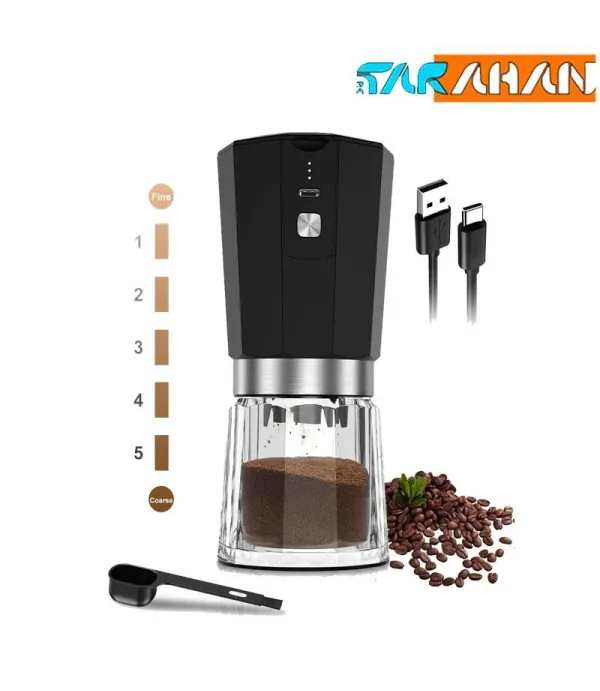 آسیاب قهوه لپرسو مدل Cordless Electric Conical Burr Grinder LPRCGR