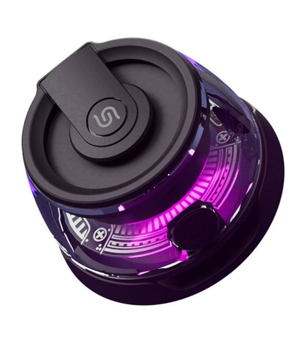 اسپیکر مینی قابل حمل بلوتوثی 3 وات اتصال مگ سیف RGB دار پرودو مدل Porodo Soundtec Charme Magnetic Speaker PD-STMS3W