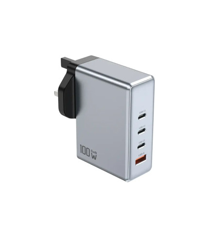 شارژر دیواری 100 وات گرین لاین مدل GaN Premium 100W