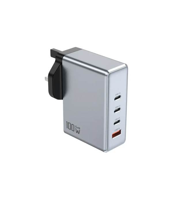 شارژر دیواری 100 وات گرین لاین مدل GaN Premium 100W