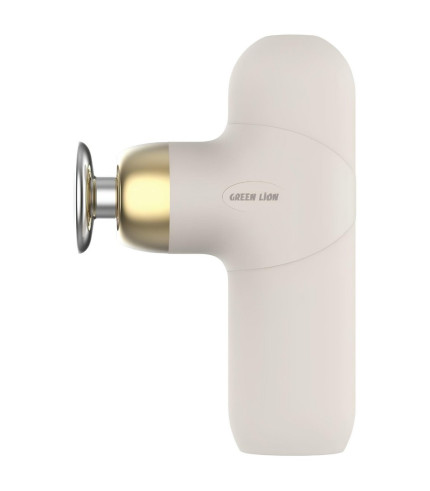ماساژور شارژی چهار سرعته با 4 سری مختلف گرین لاین مدل Green Lion Premium Massage Gun Power GNPMASGUNBG