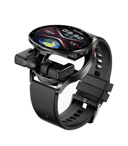 ساعت هوشمند و هندزفری دار پرودو مدل Porodo Pulse Smartwatch With Earbuds