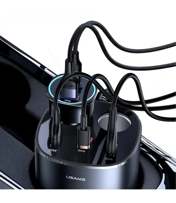 شارژر فندکی یوسمز مدل CC151 245w