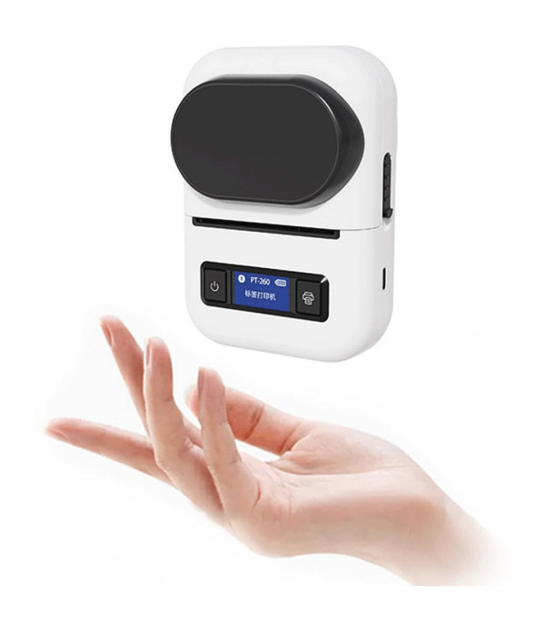 پرینتر حرارتی و لیبل زن شارژی مدل Portable Thermal Printer PT260