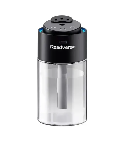 خوشبو کننده داخل خودرو و رطوبت ساز هوشمند 160 میلی‌لیتری چند منظوره رودورس مدل Roadverse L1 Starry Sky Projection Smart Aromatherapy Machine