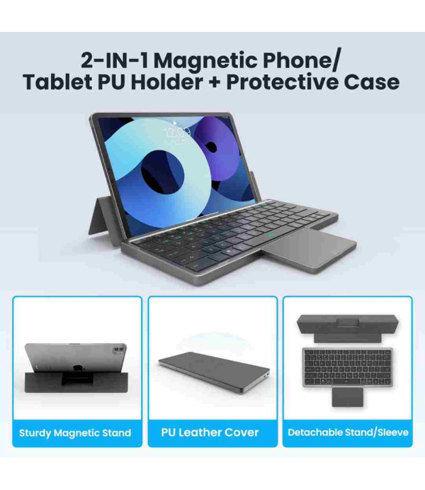 کیبورد بی سیم مدل MIUCDA Bluetooth Keyboard KF8700