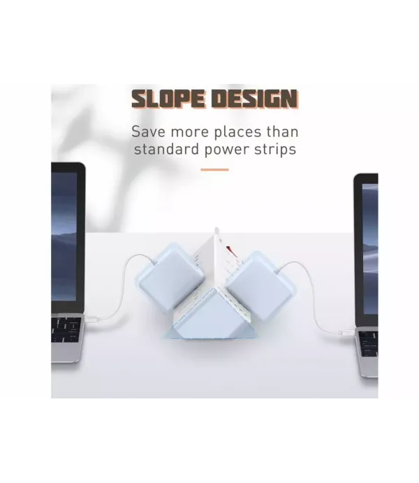 چندراهی برق 10 سوکت، 5 یواس‌بی و 1 تایپ‌‎سی الدنیو مدل Ldnio Power Strip 2500W SC10610
