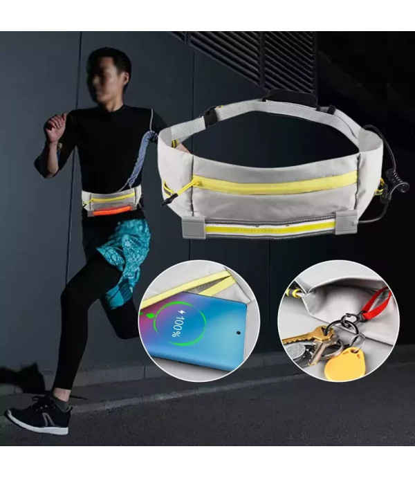 کیف کمری چراغدار مدل Waist bag with LED KXK-103