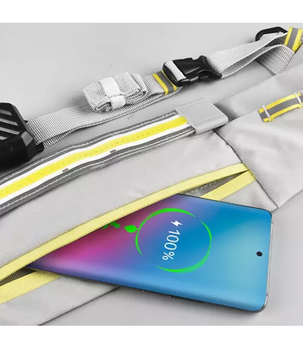 کیف کمری چراغدار مدل Waist bag with LED KXK-103