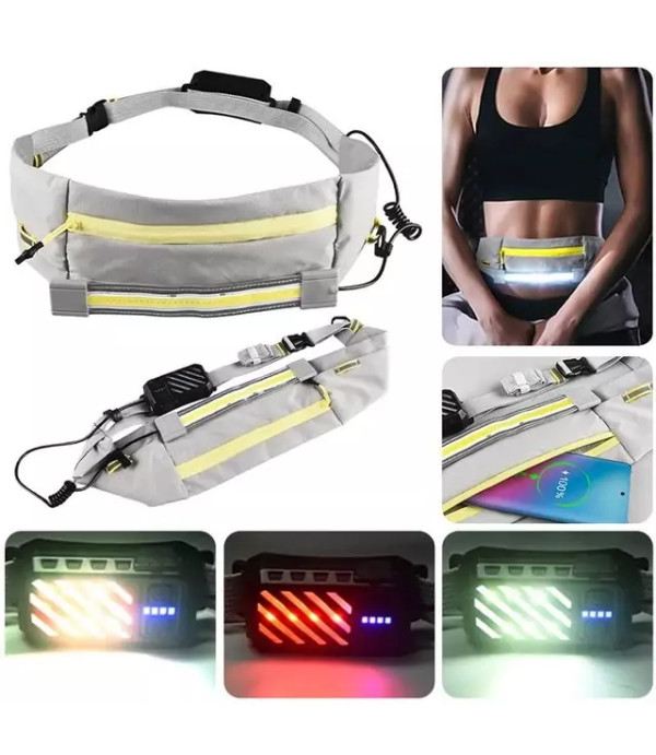 کیف کمری چراغدار مدل Waist bag with LED KXK-103