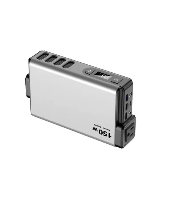 اینورتر و پاوربانک پاورولوژی با ظرفیت 32 هزار میلی آمپر ساعت 150 وات Powerology 32000mAh 150W Mini Power Station With AC Output PPBCHA31