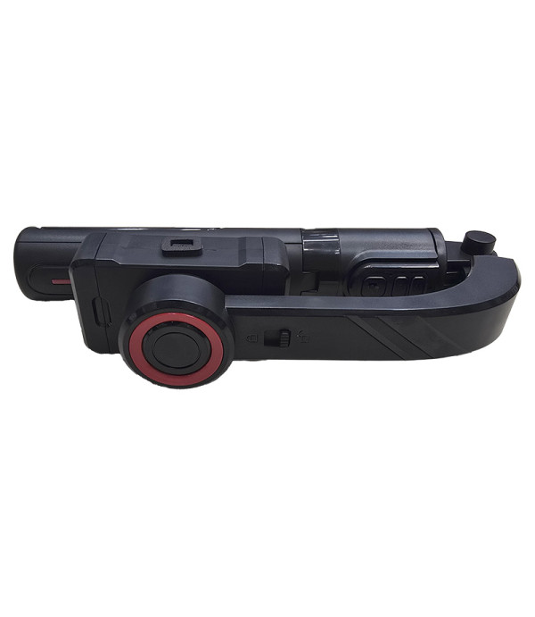 پایه موبایل و مونوپاد سلفی، استابلایزر تک‌محور با قابلیت چرخش 360 درجه و نور کمکی مدل C08 Handheld Cell Phone Stabilizer Gimbal 1 Axis Phone Stable Tripod with Wireless Remote 360 Rotation Selfie Stick