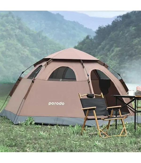 چادر مسافرتی ضد آب  4 نفره اتوماتیک Porodo مدل Porodo Lifestyle Automatic Camping Tent PD-LF4PACT