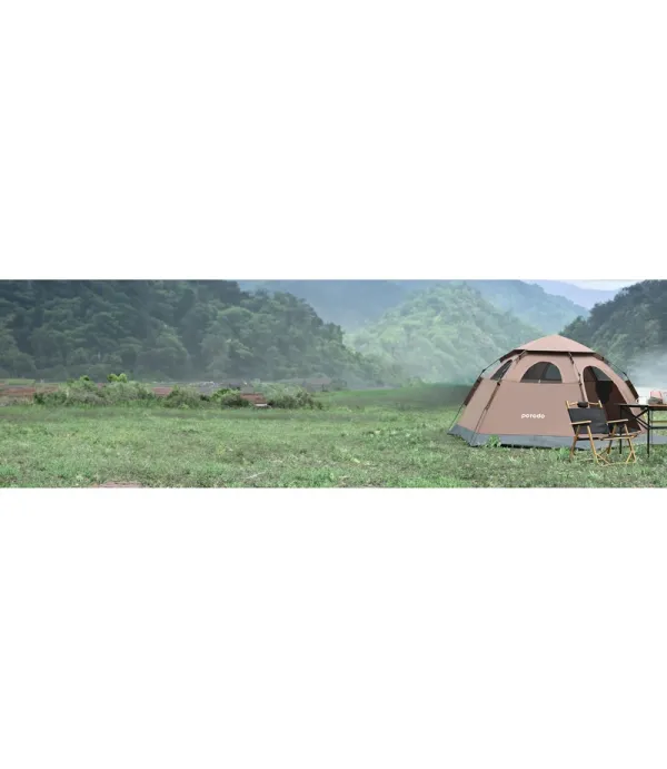 چادر مسافرتی ضد آب  4 نفره اتوماتیک Porodo مدل Porodo Lifestyle Automatic Camping Tent PD-LF4PACT